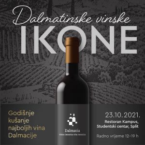 Iconic Dalmatian Wines 2021 poster